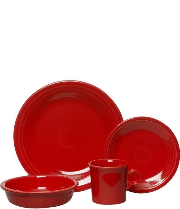 Fiesta -Piece Place Setting 4 Scarlet