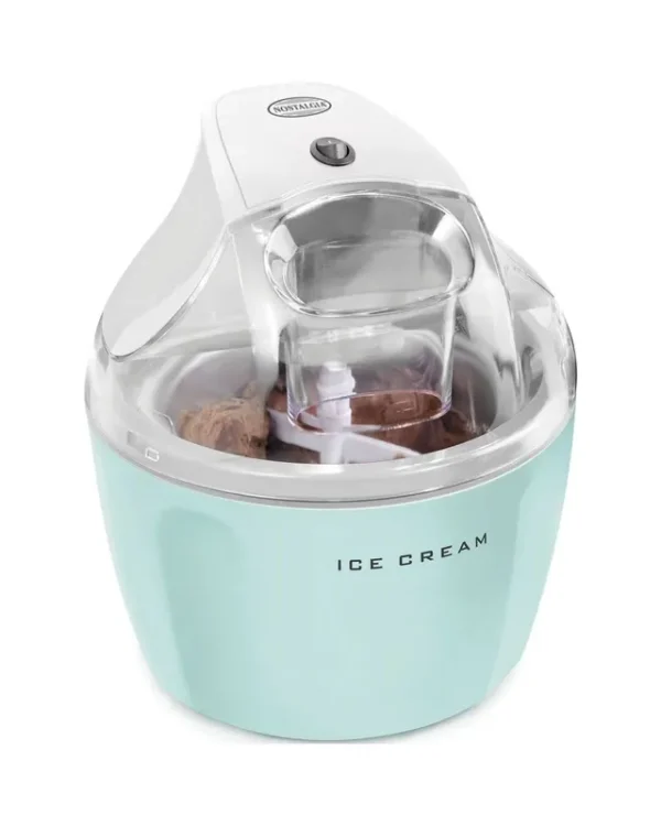 Nostalgia Icm15aq 1.5-qt. Electric Ice Cream Maker, Blue