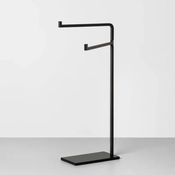 Metal Hand Towel Stand Matte Black - Hearth & Hand with Magnolia
