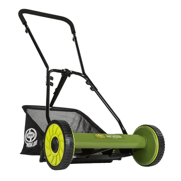 Sun Joe MJ500M Manual Reel Mower W/Grass Catcher 16 inch