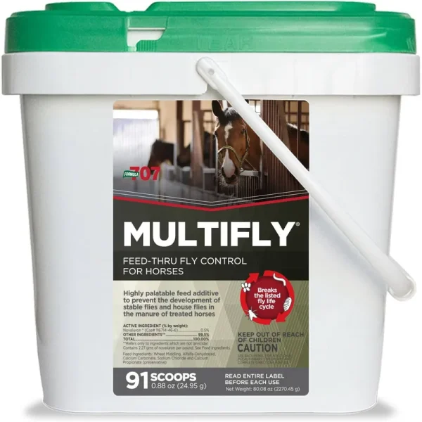 Formula 707 Multifly Feed-Thru Fly Control for Horses - 5 lbs
