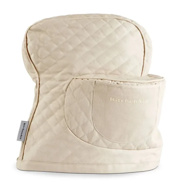 KitchenAid Quilted Fitted Stand Mixer Cover Milkshake