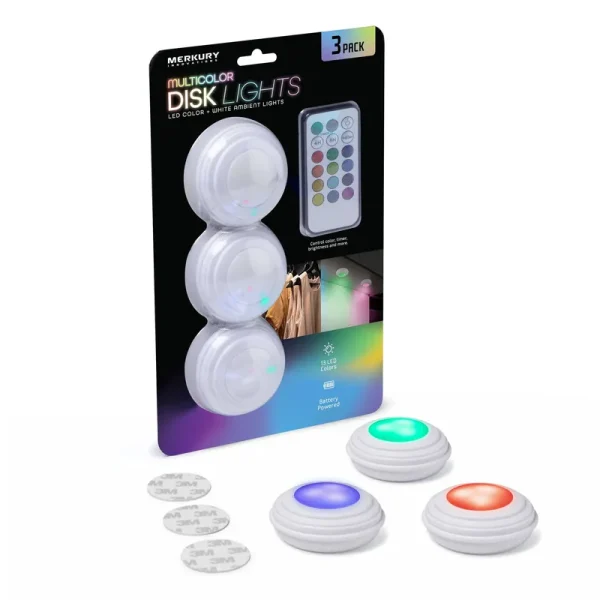 Not A Branded Item Multicolor Disk Lights - 1 Each
