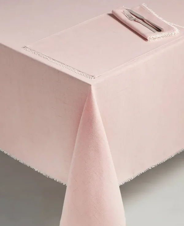 Lenox Tablecloth Blush French Pearl Tablecloth 60 x 102