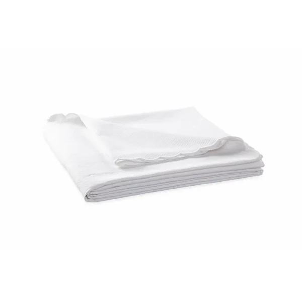 Matouk Diamond Pique Coverlet, Full - White