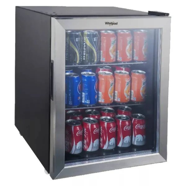 Whirlpool Mini Refrigerator Beverage Center - 2.7 cu ft -Stainless Steel