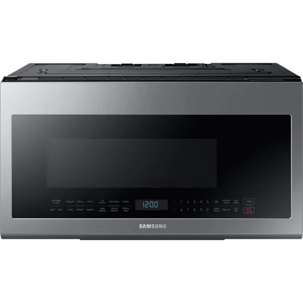 Samsung - 2.1 Cu. ft. Over The Range Microwave - Stainless Steel