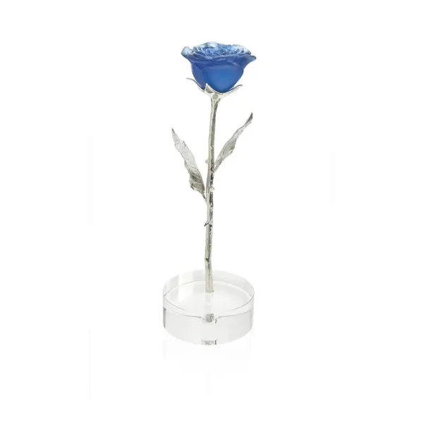 Daum Blue Eternal Rose