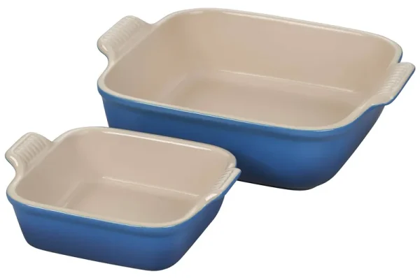 Le Creuset Heritage Square Baking Dishes - Set of 2 - Marseille