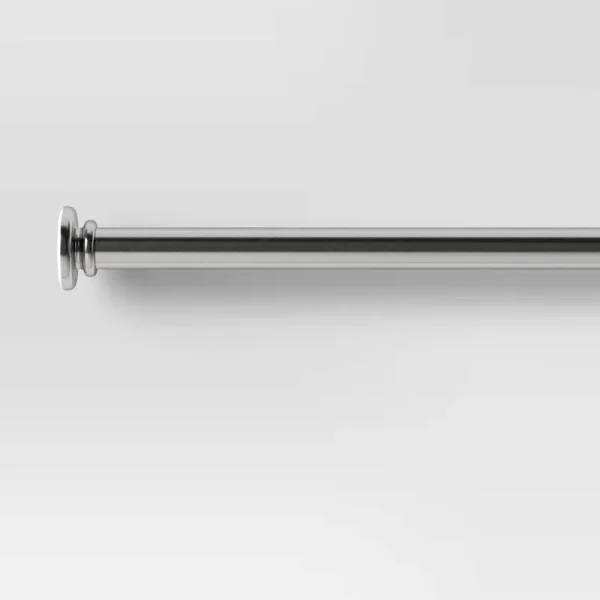 30"-52" Tension Rod Plated Brushed Nickel - Room Essentials