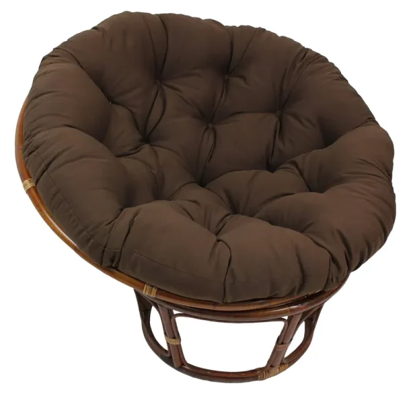 Blazing Needles 52-Inch Solid Twill Papasan Cushion