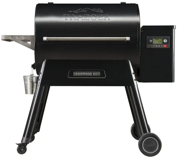 Traeger Ironwood 885 Wood Pellet WiFi Grill and Smoker Black