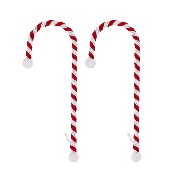 Candy Cane Stocking Holders - 2 pack