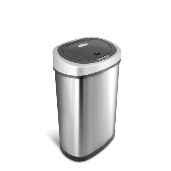 Nine Stars 28.4" Tall Hands-Free Infrared Motion Sensor Trash Can
