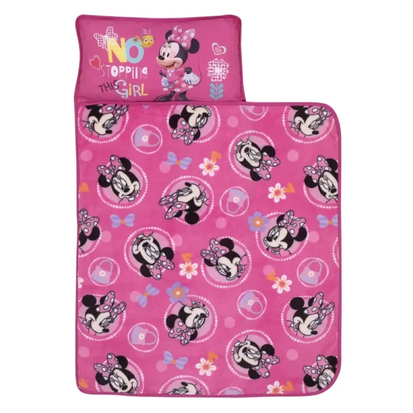 Disney Preschool Girl Plush Toddler Nap Mat - Pink - 1 Each