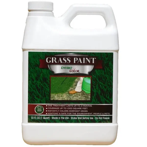 EnviroColor 1,000 Sq. ft. 4Evergreen Grass and Turf Paint, Green