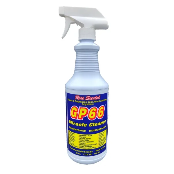 Gp66 Green Miracle Cleaner Rose Scented w/Miracle Scrubby New from Gp66 Supersize (1, 32 oz.) All Purpose Cleaner Spray Kitchen