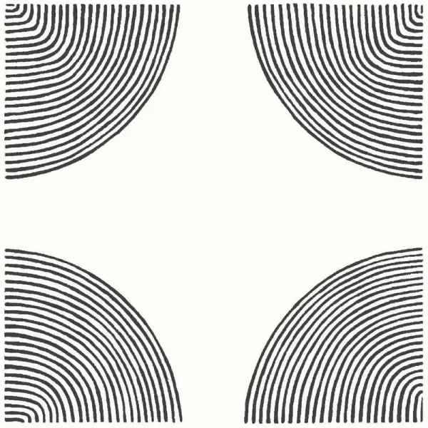 FloorPops Luminary 12 in. W x 12 in. L Black Peel & Stick Vinyl Tile Flooring (20 Sq. ft./Case)