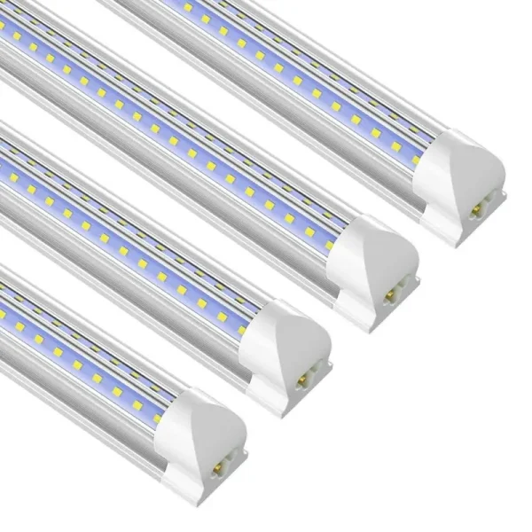 SHOPLED 8ft LED Shop Light Fixture, 72W 7200 Lumens 6000K Cool White,High Output