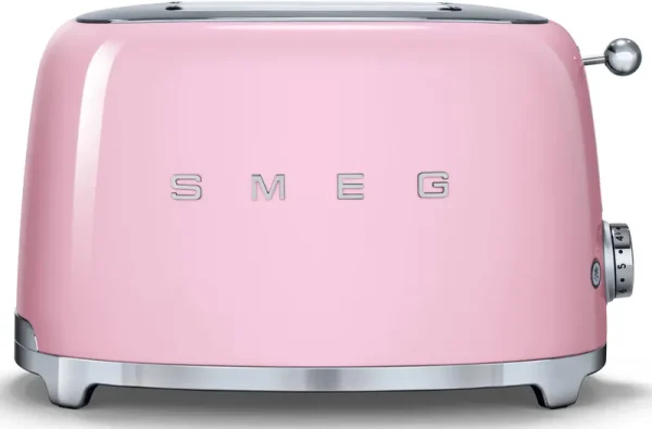 Smeg 50s Style 2-Slice Toaster - Pink