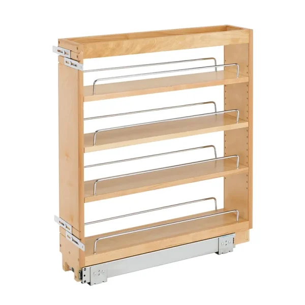 Rev-A-Shelf - 448-BC-5C - 5 in. Pull-Out Wood Base Cabinet Organizer