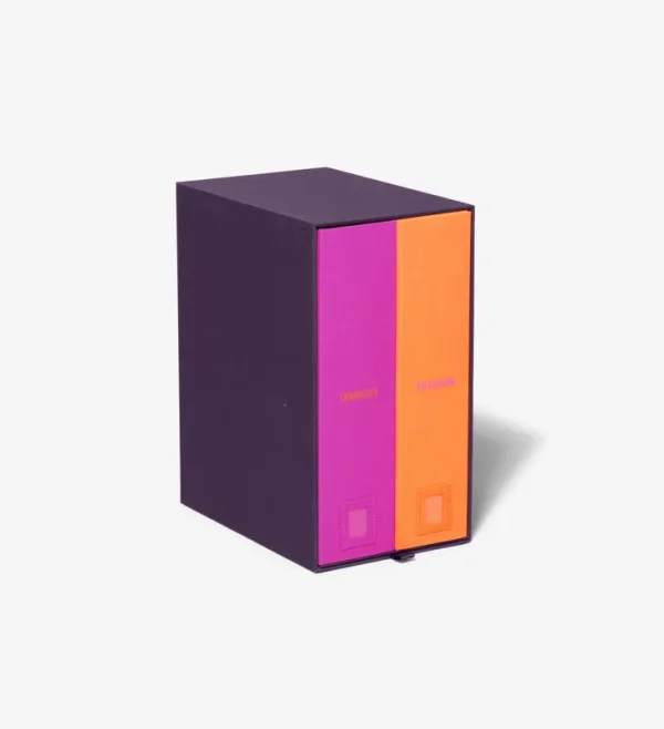 Savor Modern Baby Keepsake Box Plum