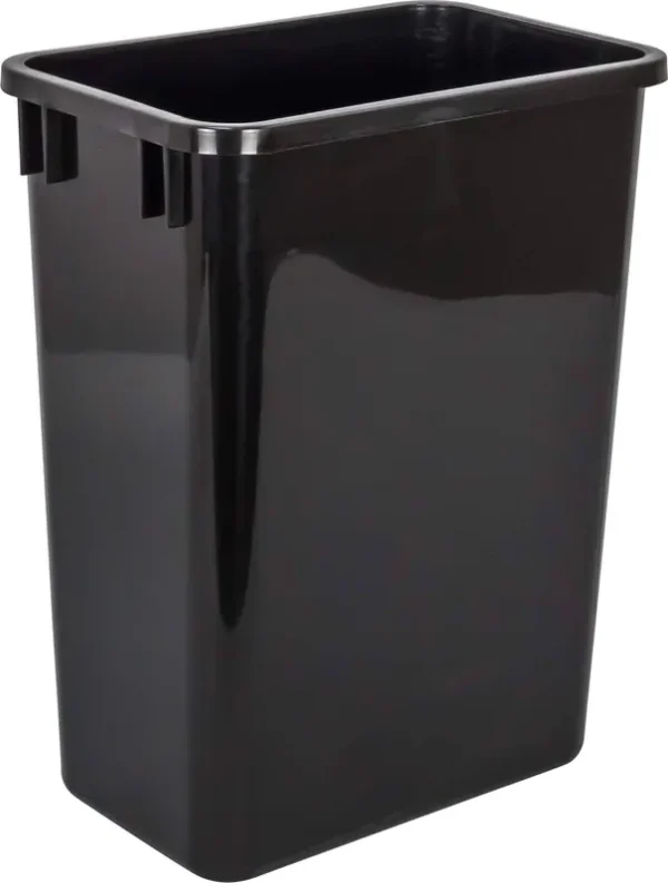 Hardware Resources Replacement Waste Container, 35qt., Black