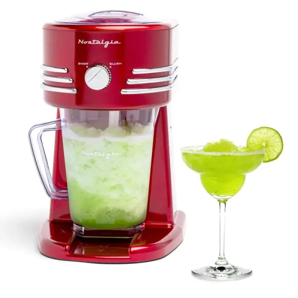 Nostalgia FBS400RDCHL 40-Ounce Frozen Beverage Station Perfect for Slush Drinks,