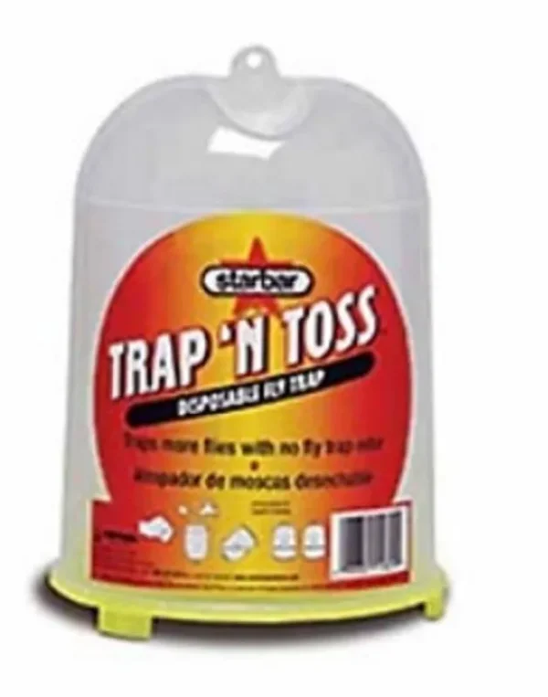 Starbar 100520149 Indoor and Outdoor Trap N Toss Disposable Fly Trap