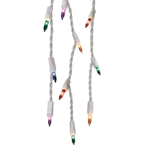 GE String-A-Long 300 ct Multi-Color Icicle Light Set