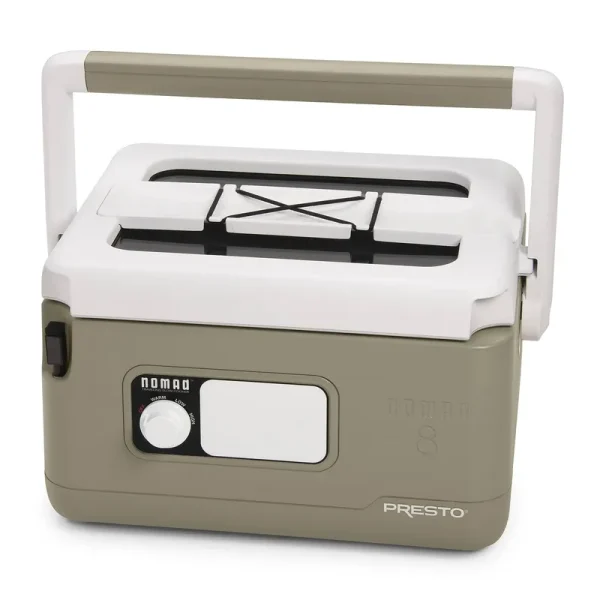 Presto Nomad Traveling Slow Cooker, 8 qt, Tan