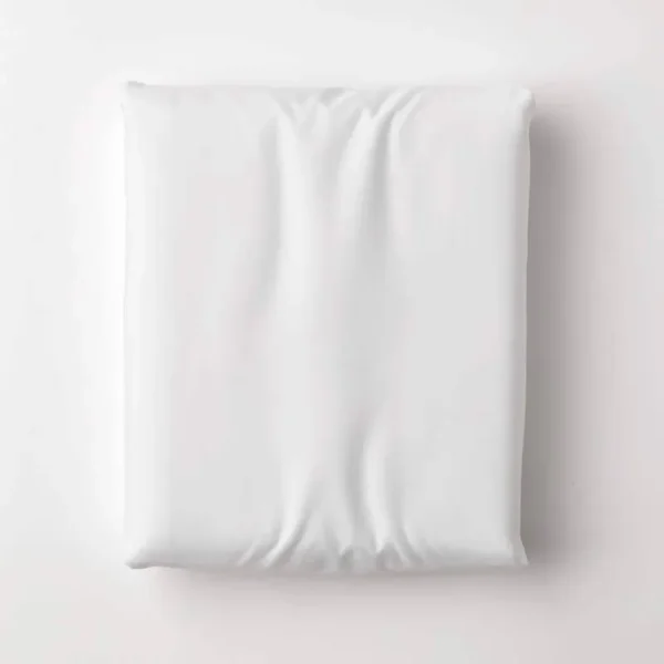 The Company Store Company Cotton White Solid 300-Thread Count Cotton Percale Twin XL Fitted Sheet