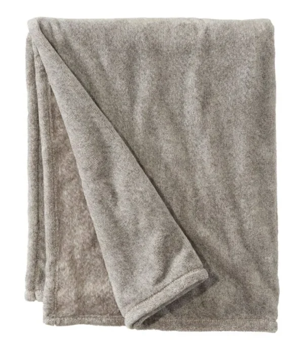 Wicked Plush Throw Charcoal Gray Heather Extra Large, Polyester | L.L.Bean