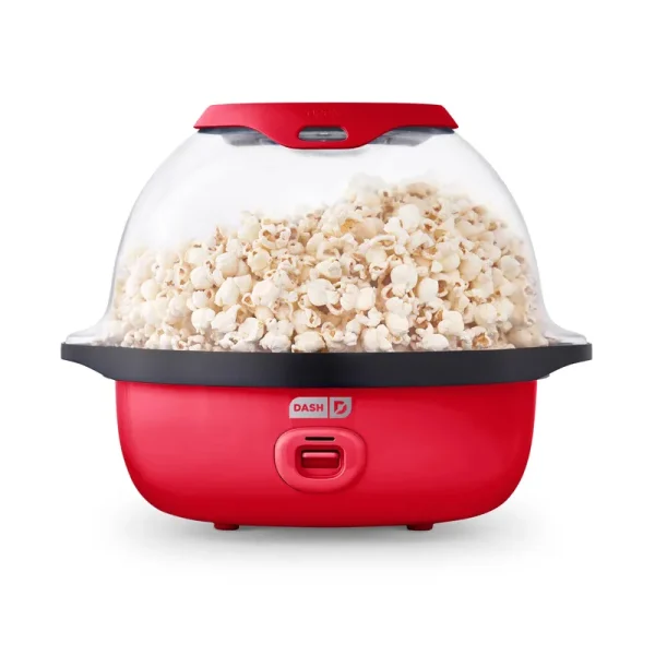 Dash SmartStore Stirring Popcorn Maker Red