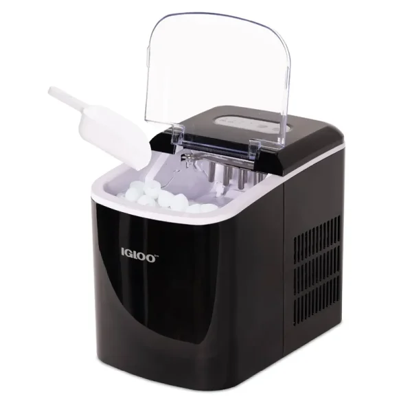 Igloo 26 lbs Automatic Portable Countertop Ice Maker Machine - Black