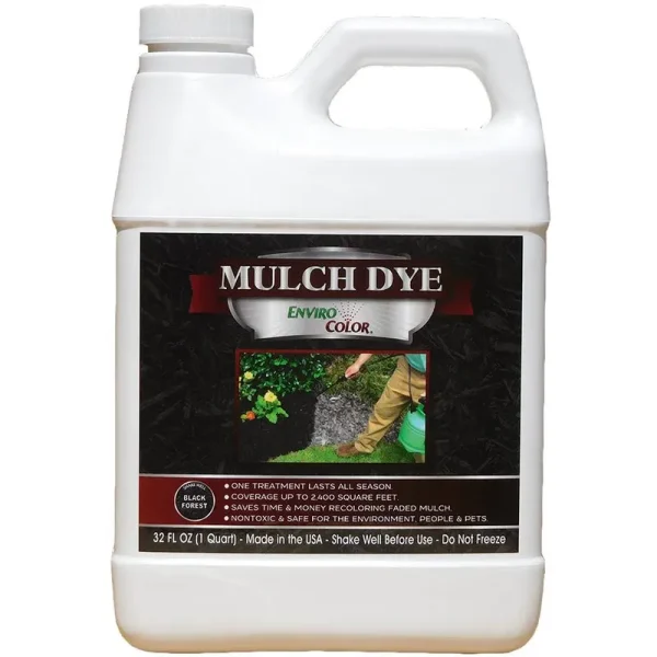 EnviroColor 2,400 Sq. ft. Black Forest Mulch Color Concentrate