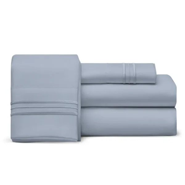 Split King Sheets, 1800 Thread Count Ultra Comfort Sheets, Deep Pocket Shore