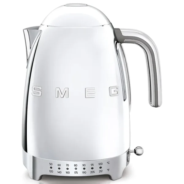 Smeg Retro Style Variable Temperature Kettle - Stainless Steel