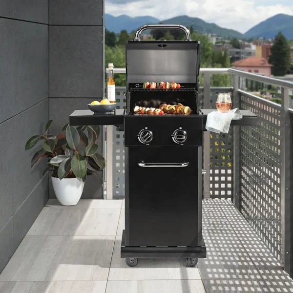 Member&s Mark 2 Burner Gas Grill with Folding Side Shelves
