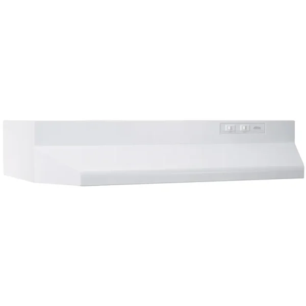 Broan Range Hood, 30 in White 403001
