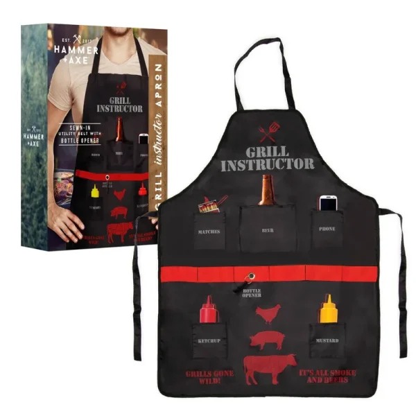 Hammer + Axe Grill Instructor Apron