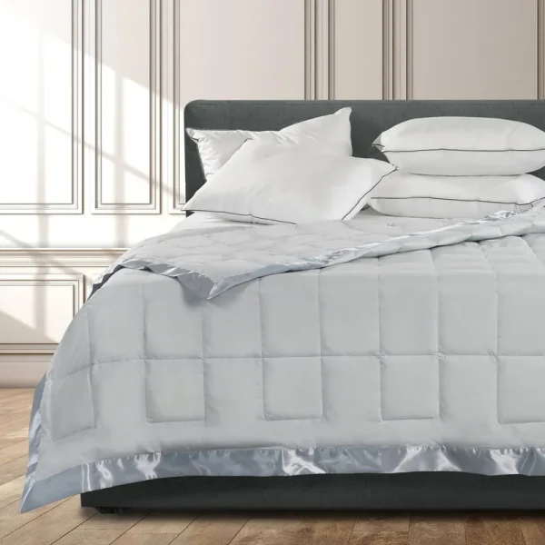 Pacific Coast Silver Down Blanket King/Calking Blue