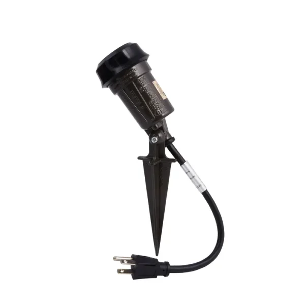Hubbell Sl101b Metallic Spike Light