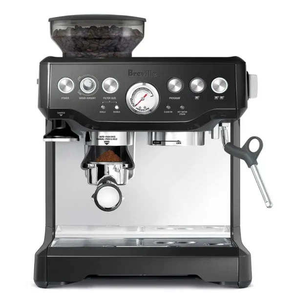 Breville Barista Express BES870XL Programmable Espresso Machine - Black Sesame