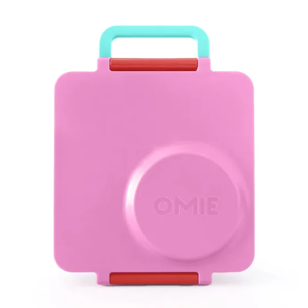 OmieBox Bento Lunch Box, Pink Berry
