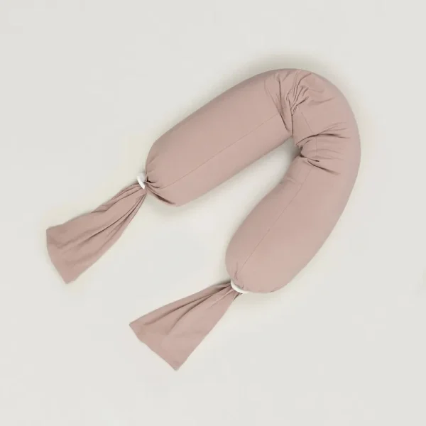 bbhugme Pregnancy Pillow - Dusty Pink/Vanilla
