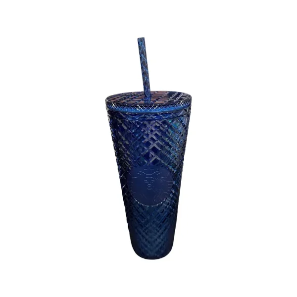 Starbucks Dining | Nwt Starbucks Venti Jeweled Blue Holiday Tumbler | Color: Blue | Size: Venti / 24 Ounces | Mbeck93's Closet