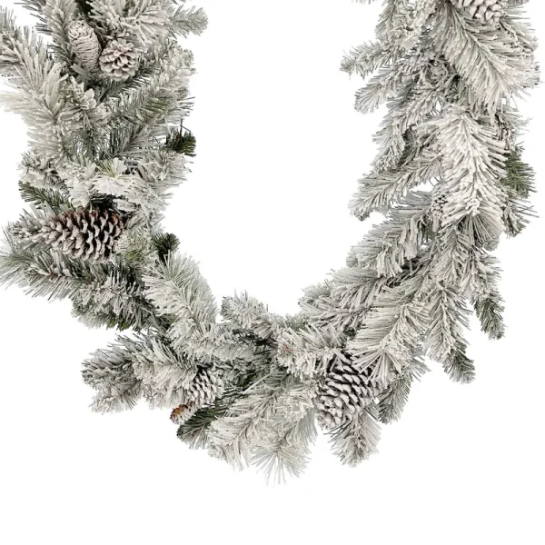 6ft Flocked Jumbo Pinecone Garland by Ashland | Michaels