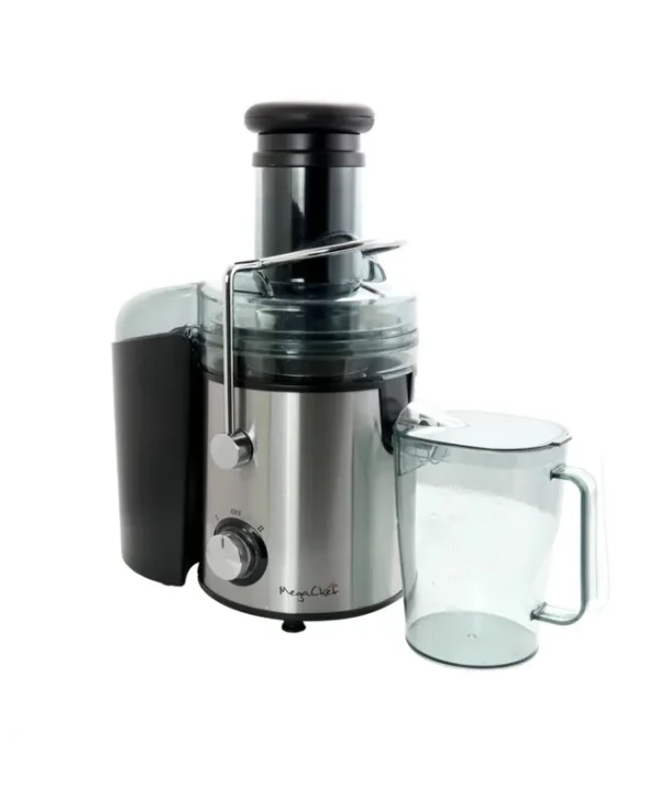 MegaChef Wide Mouth Juice Extractor with Dual Speed Centrifugal - Black
