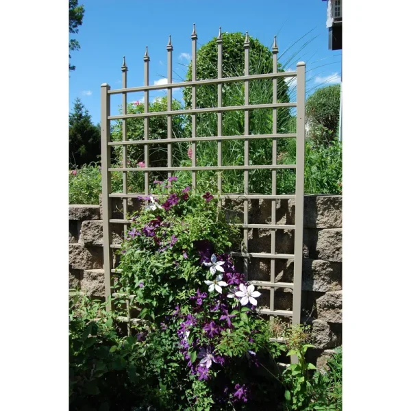 96" Winchester Vinyl Trellis - Mocha - Dura-Trel